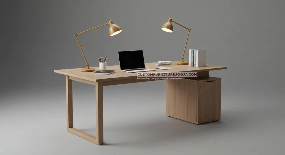 Jasa Pembuatan Meja Kerja Jogja